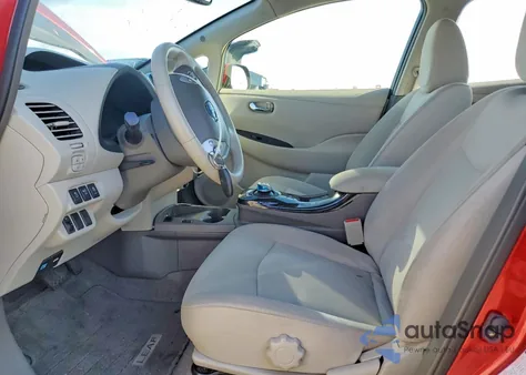 2012 Nissan Leaf Sv from USA, damaged, VIN JN1AZ0CPXCT022855